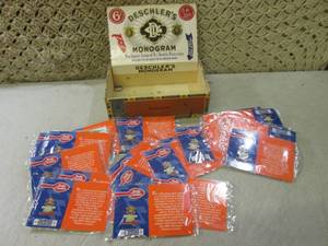 lot 50 image: (EC1) Vintage Cigar Box Full of Bet...
