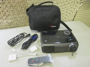 lot 54 image: (BS) Optoma EP727 DLP Projector wit...