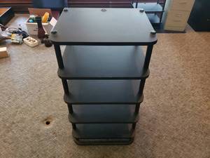 lot 16 image: Stereo Equipment Stand  Rack
