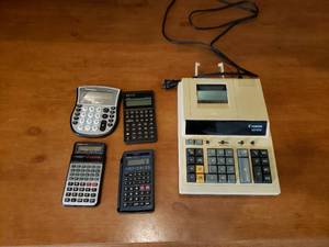 lot 45 image: Calculators