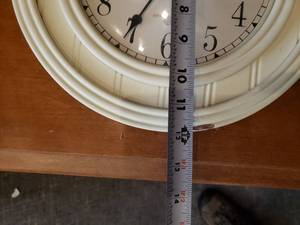 lot 94 image: Sterling & Noble Clock