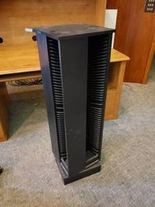 lot 100 image: Rotating CD Rack