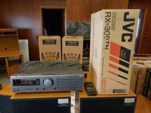 lot 9 image: JVC RX-309 Digital Synthesizer Receiver