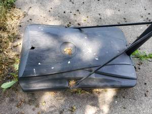lot 184 image: Basketball Pole, Backboard and Rim