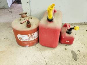 lot 166 image: 3 Gas Cans