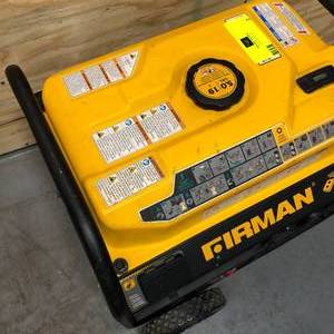 lot 2 image: FIRMAN 3650 Recoil Start Gas Generator