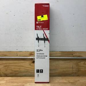 lot 7 image: UTILITECH Tilt Wall TV Mount Fits TVs up to 90-in