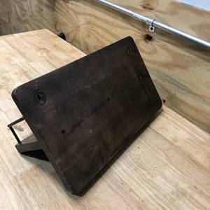 lot 8 image: Coat Hanger with Shelf