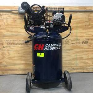lot 41 image: CAMPBELL HAUSFELD 30 Gallon 2 Stage Air Compressor