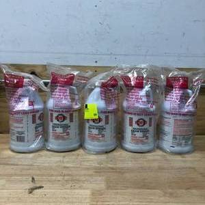 lot 59 image: LOT OF 6 ROOTO Professional Drain Opener Bottles - Sulfuric Acid - 64-oz.