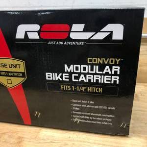 lot 70 image: ROLA Convoy Modular Bike Carrier - Fits 1-14 Hitch