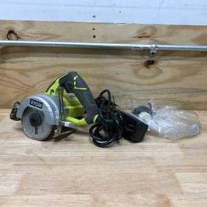 lot 73 image: RYOBI 4in Corded Tile Saw - TC401