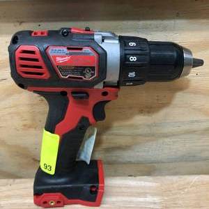 lot 93 image: MILWAUKEE 2606-20 M18 Cordless 12in DrillDriver - Tool Only