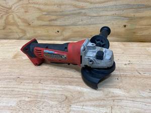 lot 111 image: MILWAUKEE M18 18V Lithium-Ion Cordless 4-12 in. Cut-OffGrinder (Tool-Only)