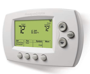lot 115 image: HONEYWELL HOME Wi-Fi 7-Day Programmable Smart Thermostat with Digital Backlit Display