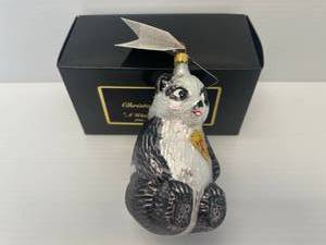 Christopher Radco 1996  A Winter Bears Heart  Ornament NIB Aids Awareness Design
