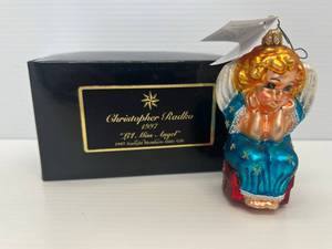 Christopher Radco 1997 Lil Miss Angel Ornament NIB Starlight Members Only Gift