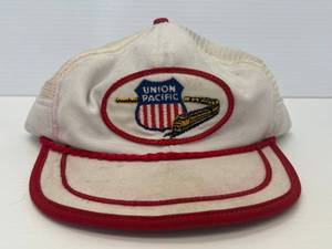 Vintage Union Pacific Railway Snap Back Hat