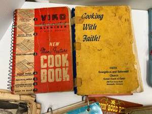 Group Of Vintage Books Including Cook Books