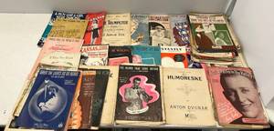 Misc. Vintage Sheet Music