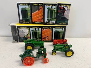 Vintage Ertl Die Cast John Deere Tractors