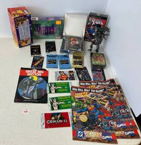 Misc. Marvel Trading Cards And More
