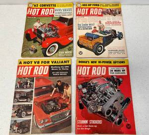 Group Of Vintage Hot Rod Magazines