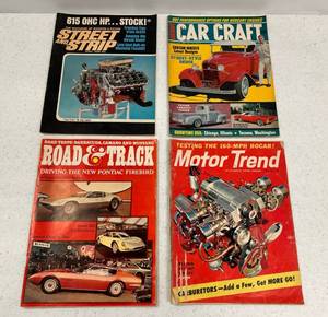 Group Of Misc. Vintage Auto Magazines
