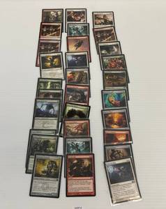 Group Of Misc. Magic The Gathering Trading Cards Some In Protective Sleeves