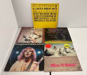 Group Of Misc. Vintage LP Albums Including The Cars And More