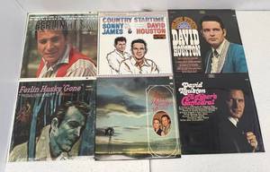 Group Of Vintage  LP Albums Including  Sonny James And More