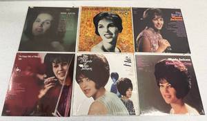 Group Of Vintage  LP Albums Including  Wanda Jackson