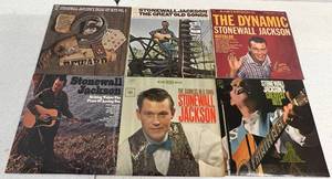 Group Of Vintage  LP Albums Including Stonewall Jackson