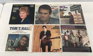 Group Of Vintage  LP Albums Including Merle Haggard And More