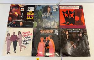 Group Of Vintage  LP Albums Including Freddie Hart And More