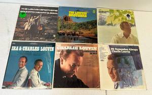 Group Of Vintage  LP Albums Including The Lovlin Brothers And More