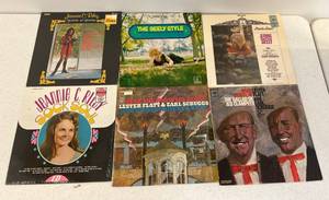 Group Of Vintage  LP Albums Including Jeannie Seely And More
