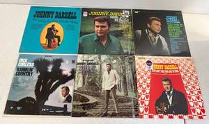 Group Of Vintage  LP Albums Including Johnny Darrell And More