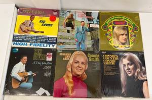 Group Of Vintage  LP Albums Including Connie Smith And More