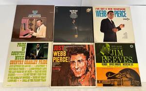 Group Of Vintage  LP Albums Including Charlie Pride And More