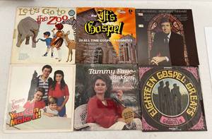 Group Of Vintage  LP Albums Including Tammy Faye And More