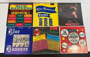 Group Of Vintage  LP Albums Including  Polka