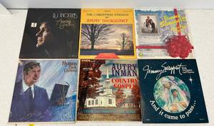 Group Of Vintage  LP Albums Including Jimmy Swaggart And More