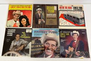 Group Of Vintage  LP Albums Including  Ernest Tubb And More