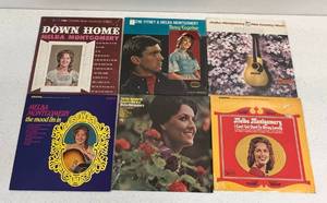 Group Of Vintage  LP Albums Including  Melba Montgomery And More