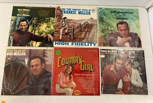 Group Of Vintage  LP Albums Including Ned Miller And More