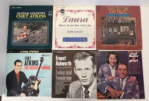 Group Of Vintage  LP Albums Including  Chet Atkins And More