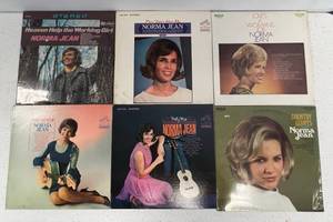 Group Of Vintage  LP Albums Including  Norma Jean And More
