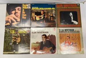 Group Of Vintage  LP Albums Including Slim Whitman And More