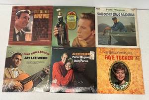 Group Of Vintage  LP Albums Including Faye Tucker And More